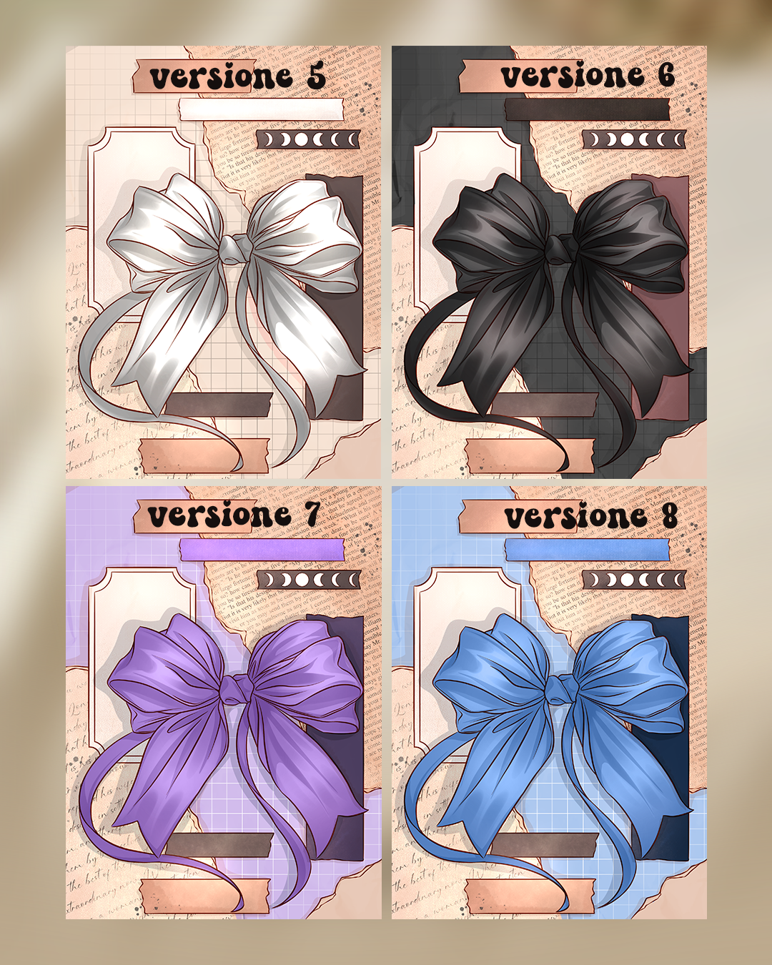 E-reader Insert - Coquette Version 2, book aesthetic