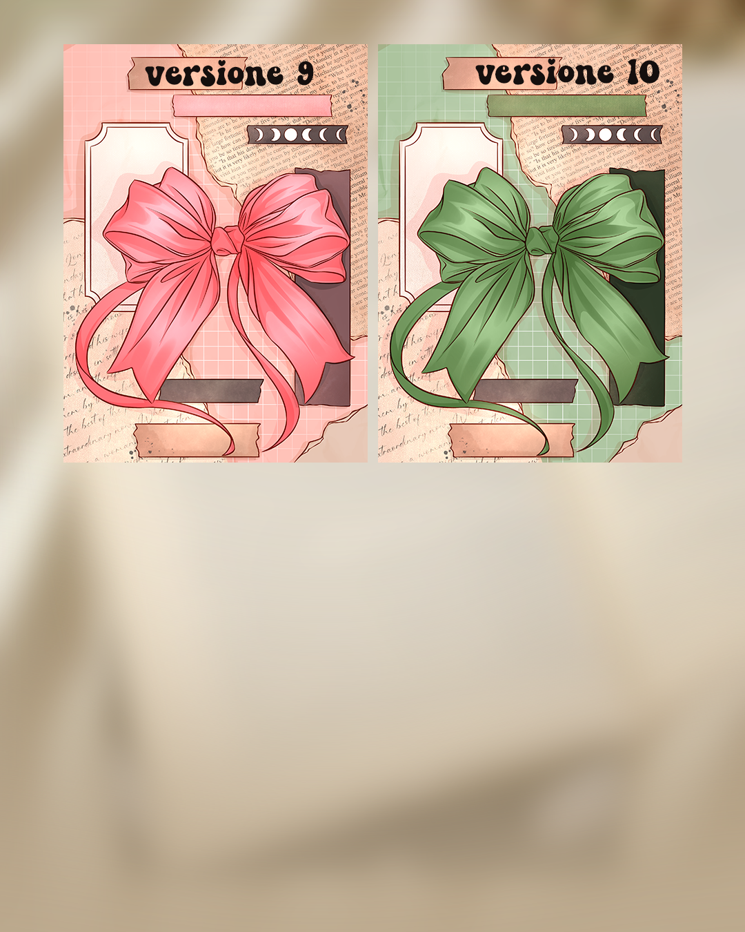 E-reader Insert - Coquette Version 2, book aesthetic