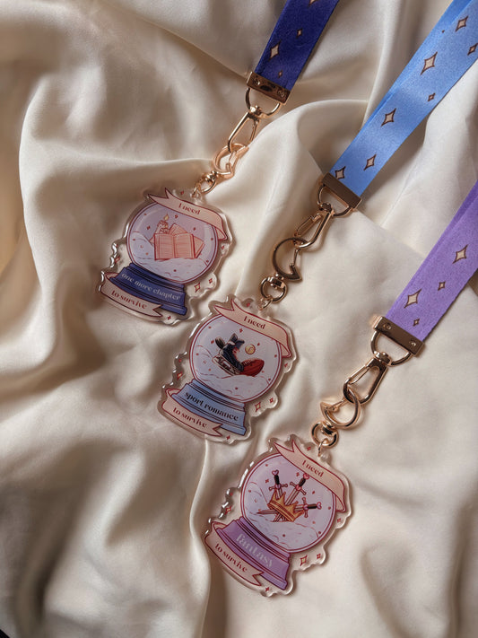 Keychain, Palline di neve