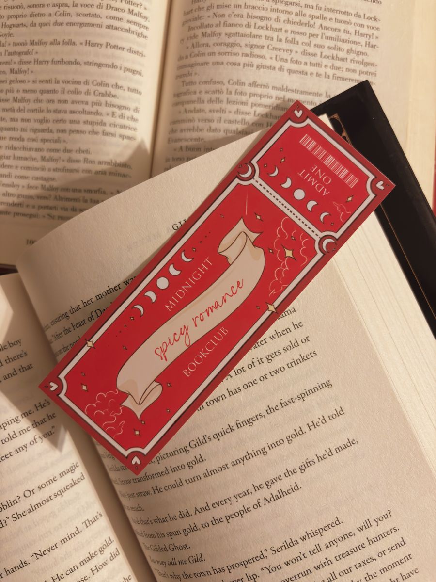 Bookmarks - Midnight Bookclub, book aesthetic