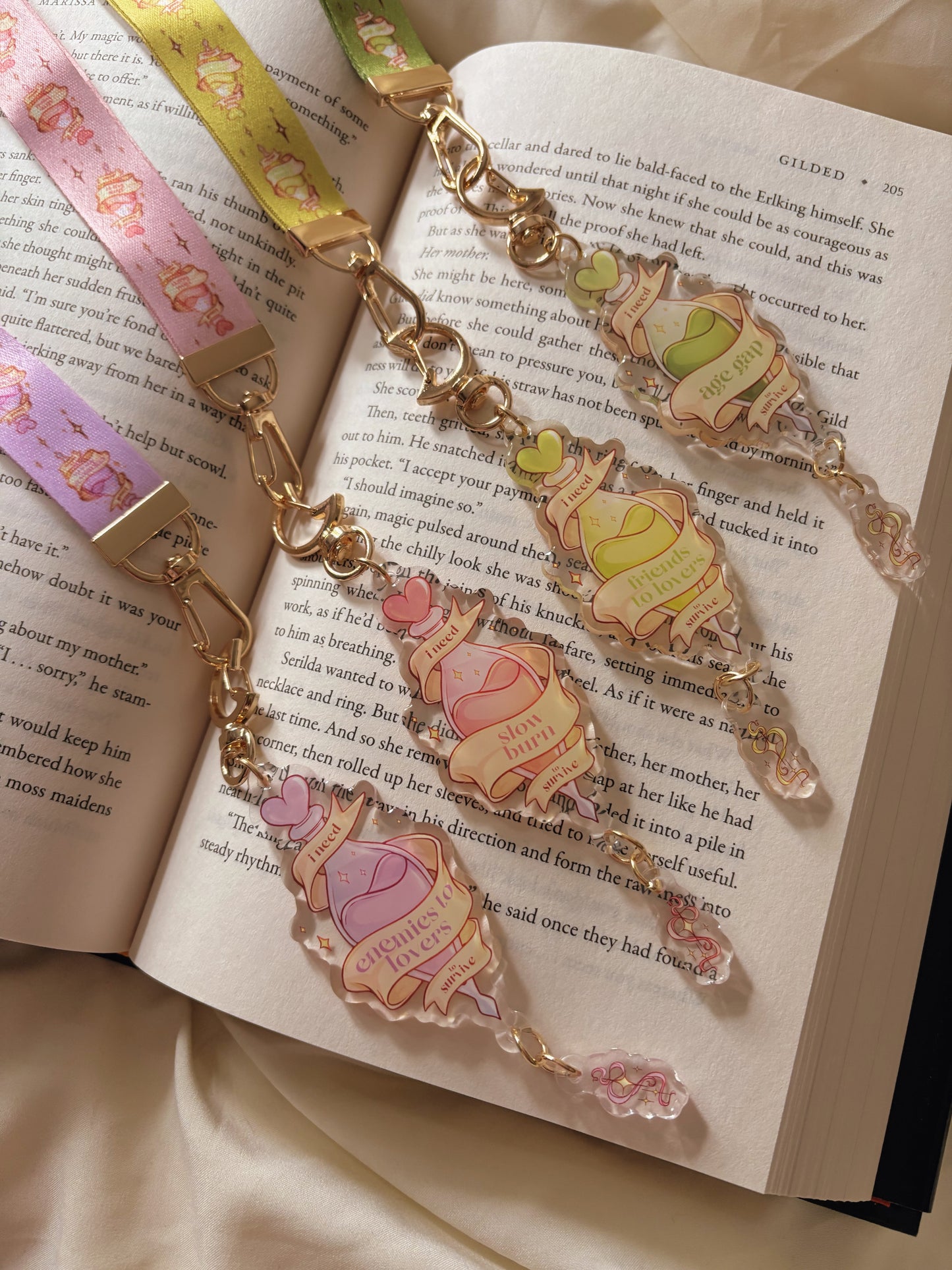 PREORDER - Keychain - Tropes Love Potions, book aesthetic