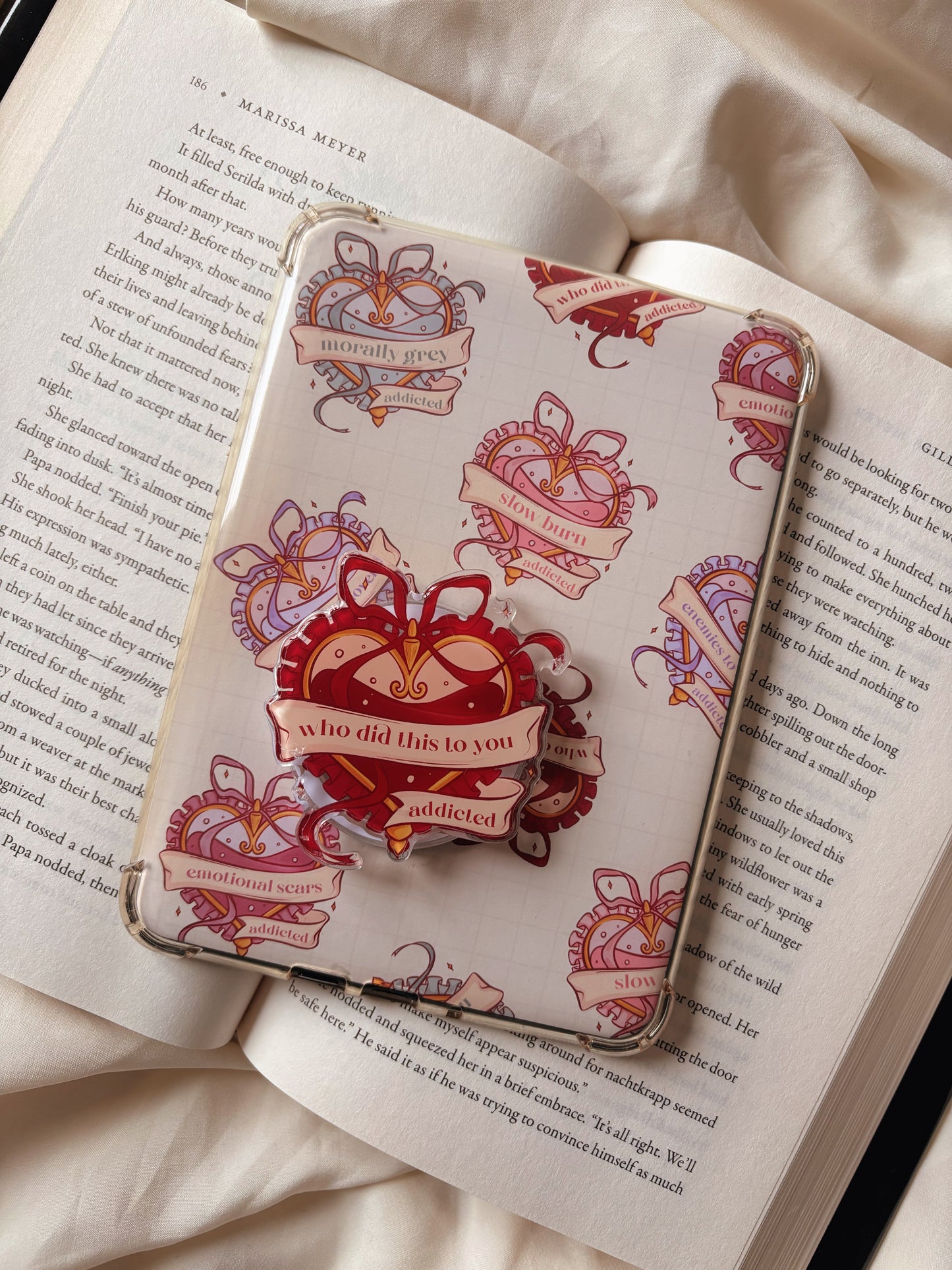 E-reader Insert - Tropes Heart