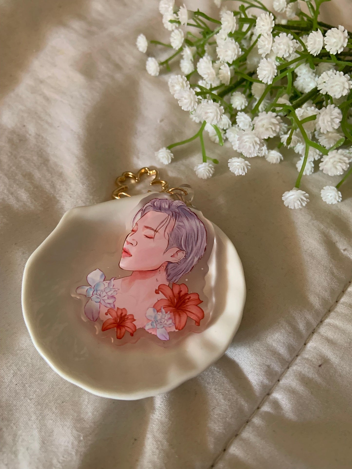 JIMIN - Smeraldo Keychain - Vy's Magic Shop ✨