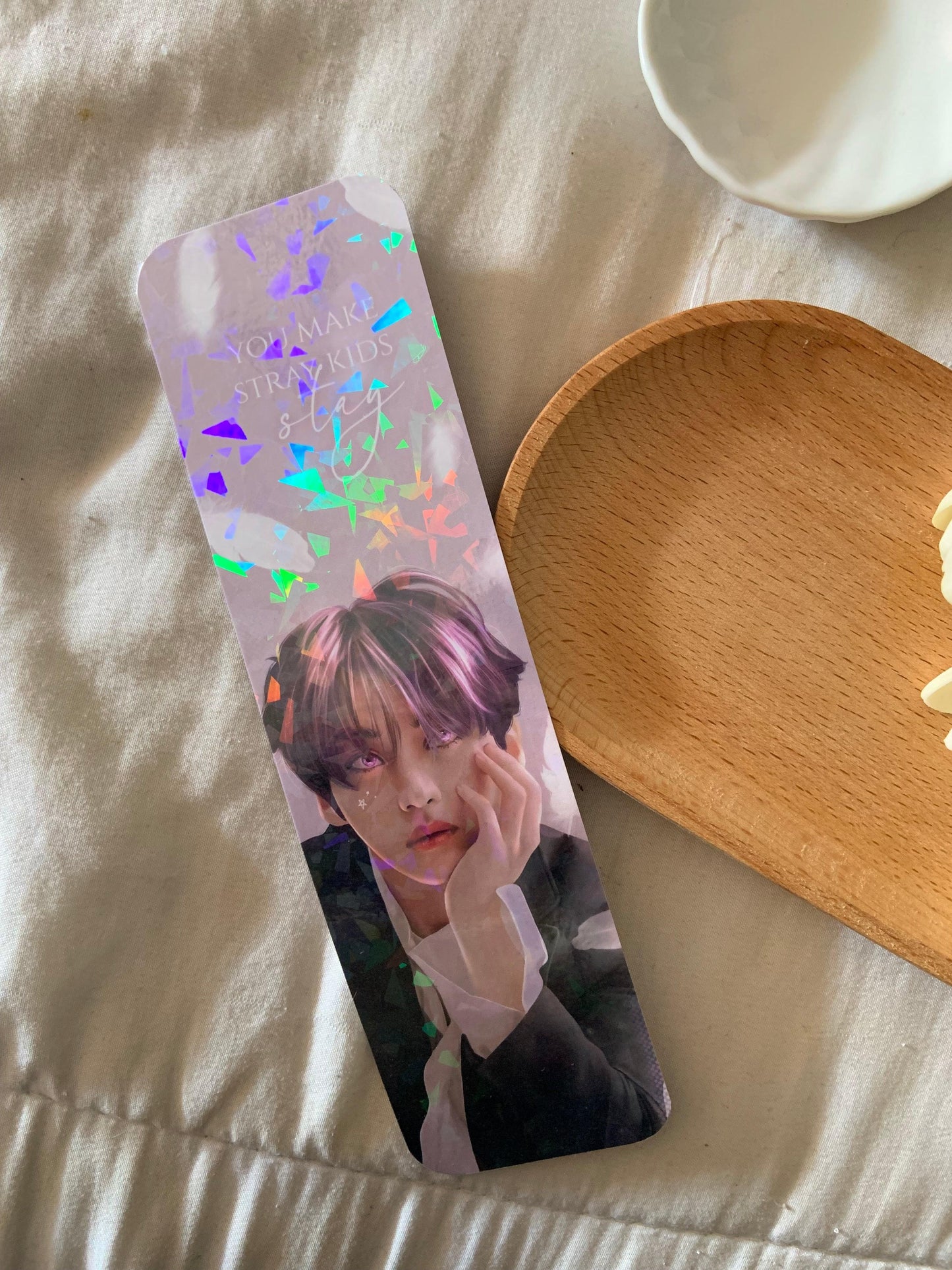 Bookmark - Lee Know, Stray kids Fanart - Vy's Magic Shop ✨