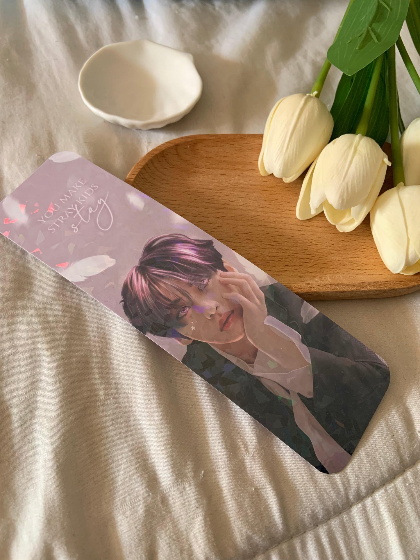 Bookmark - Lee Know, Stray kids Fanart - Vy's Magic Shop ✨