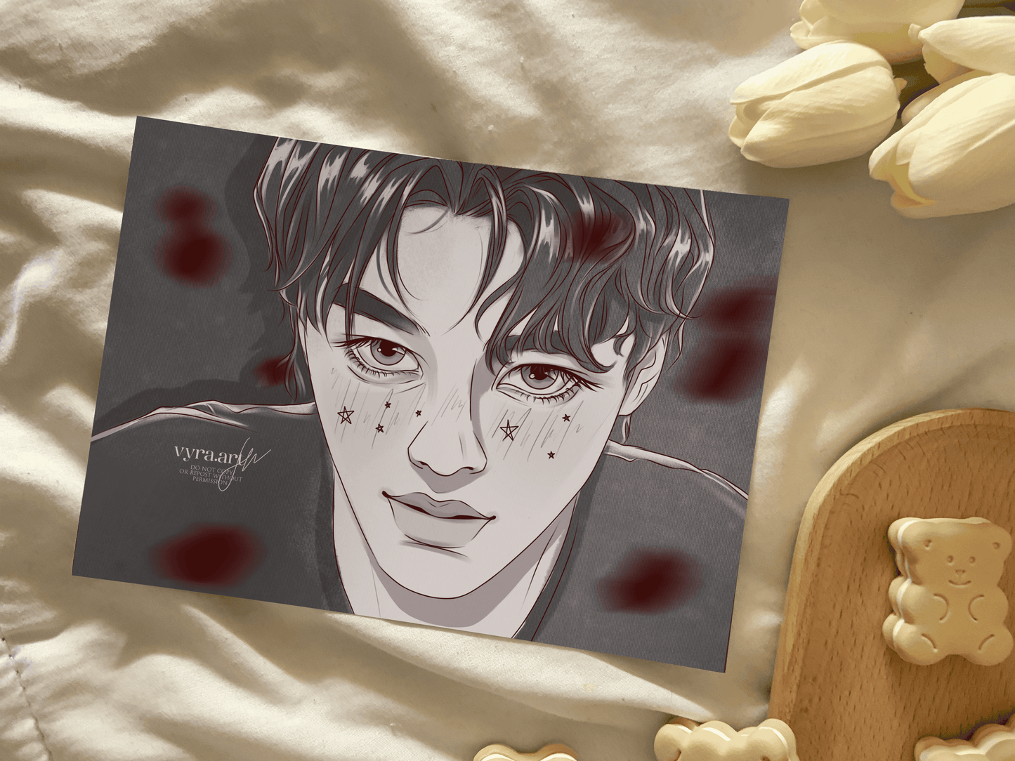 Art Print - My Demon, Song Kang Fanart, K-drama inspired - Vy's Magic Shop ✨
