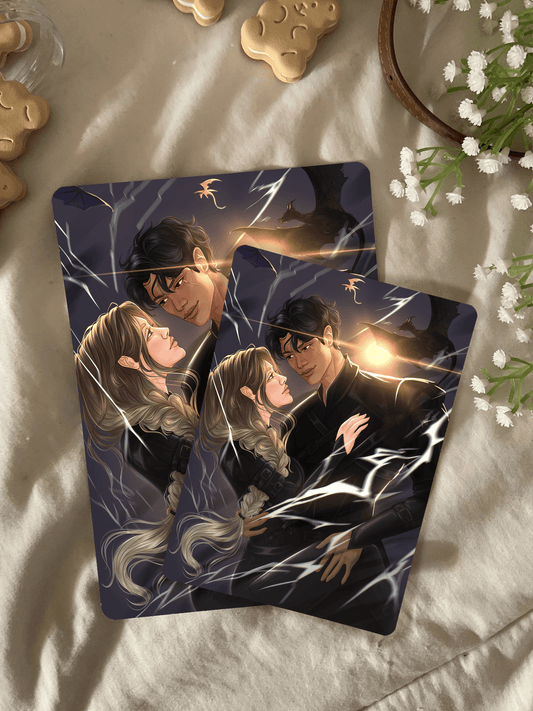 FOURTH WING - Violet x Xaden new fanart - Vy's Magic Shop ✨