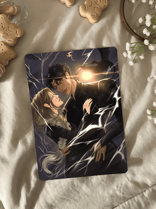 FOURTH WING - Violet x Xaden new fanart - Vy's Magic Shop ✨