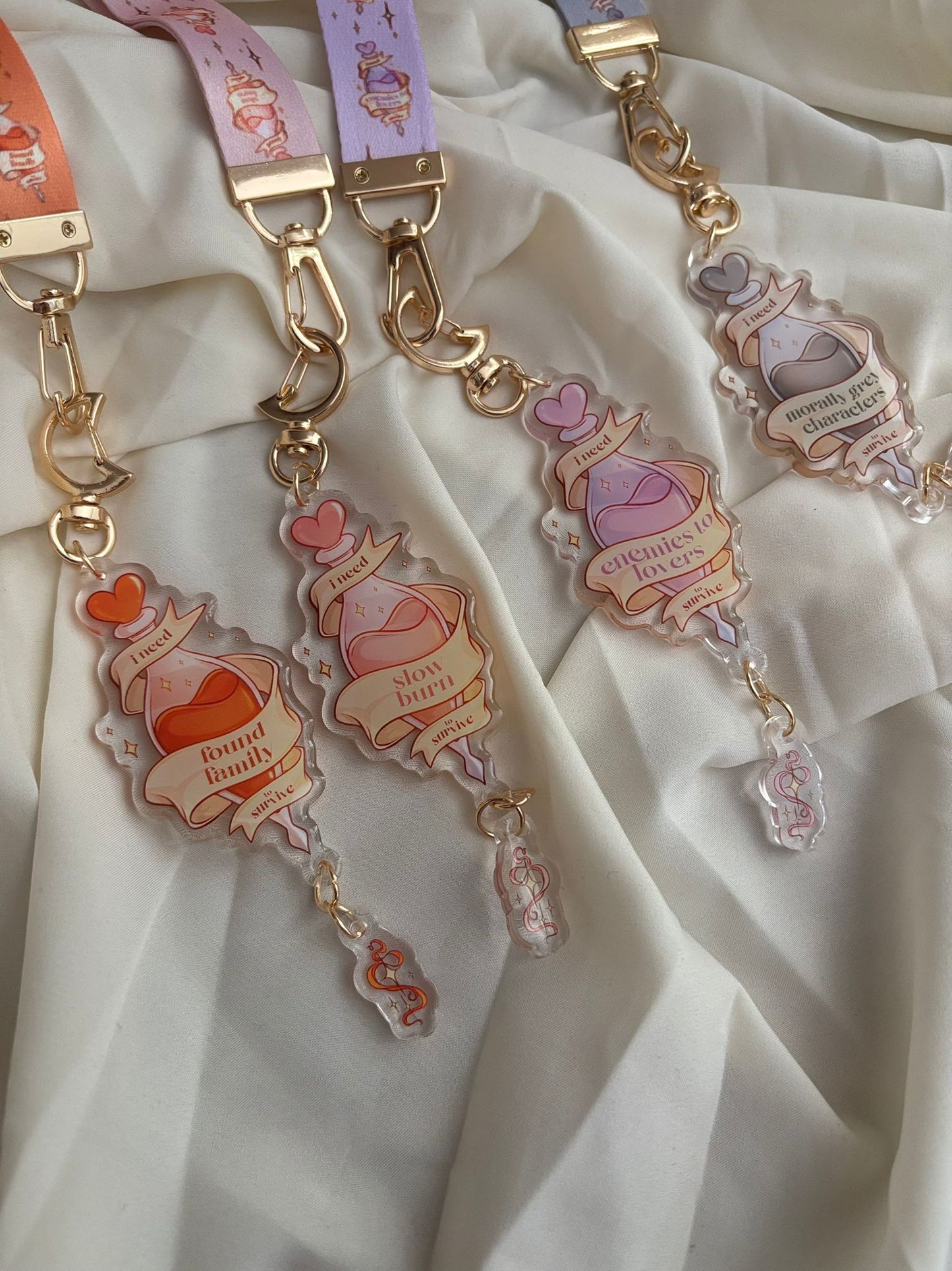 Keychain - Tropes Love Potions, book aesthetic
