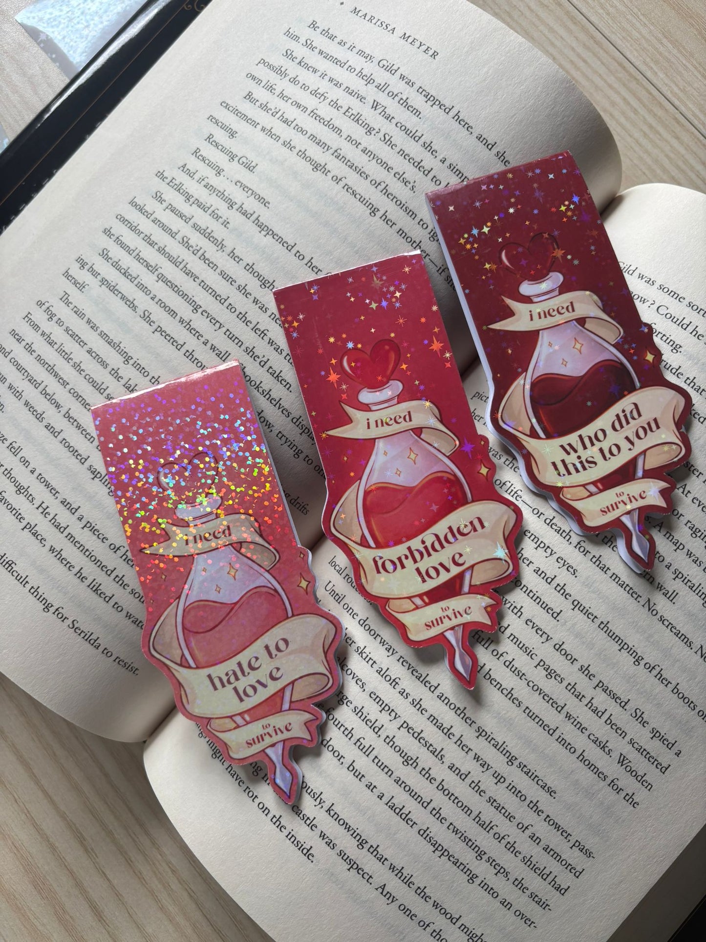 LIMITED EDITION Magnetic Bookmarks - Tropes Love Potions