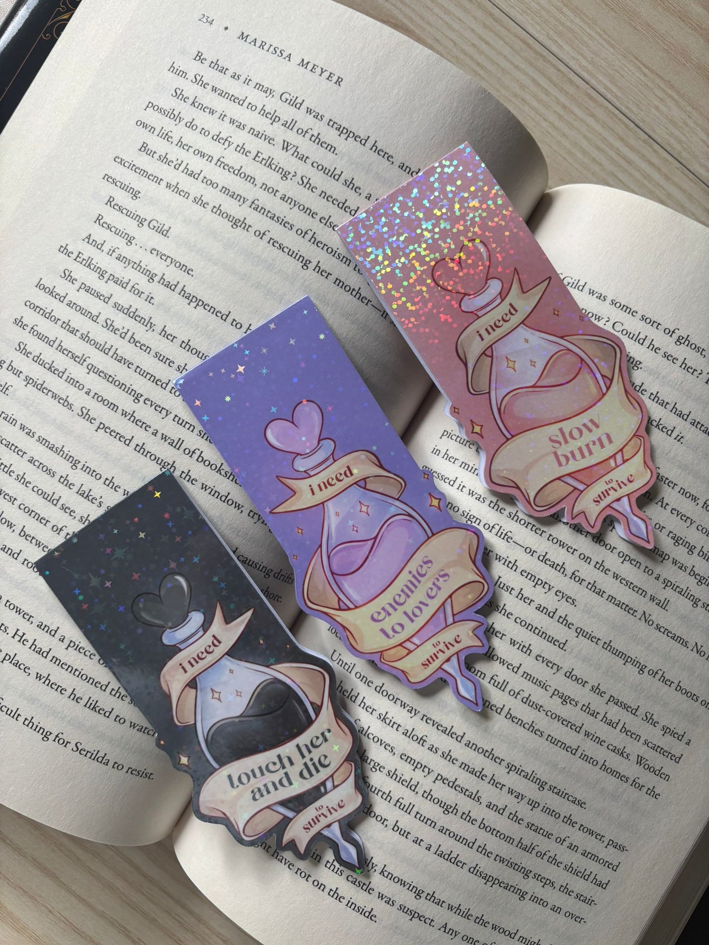 LIMITED EDITION Magnetic Bookmarks - Tropes Love Potions