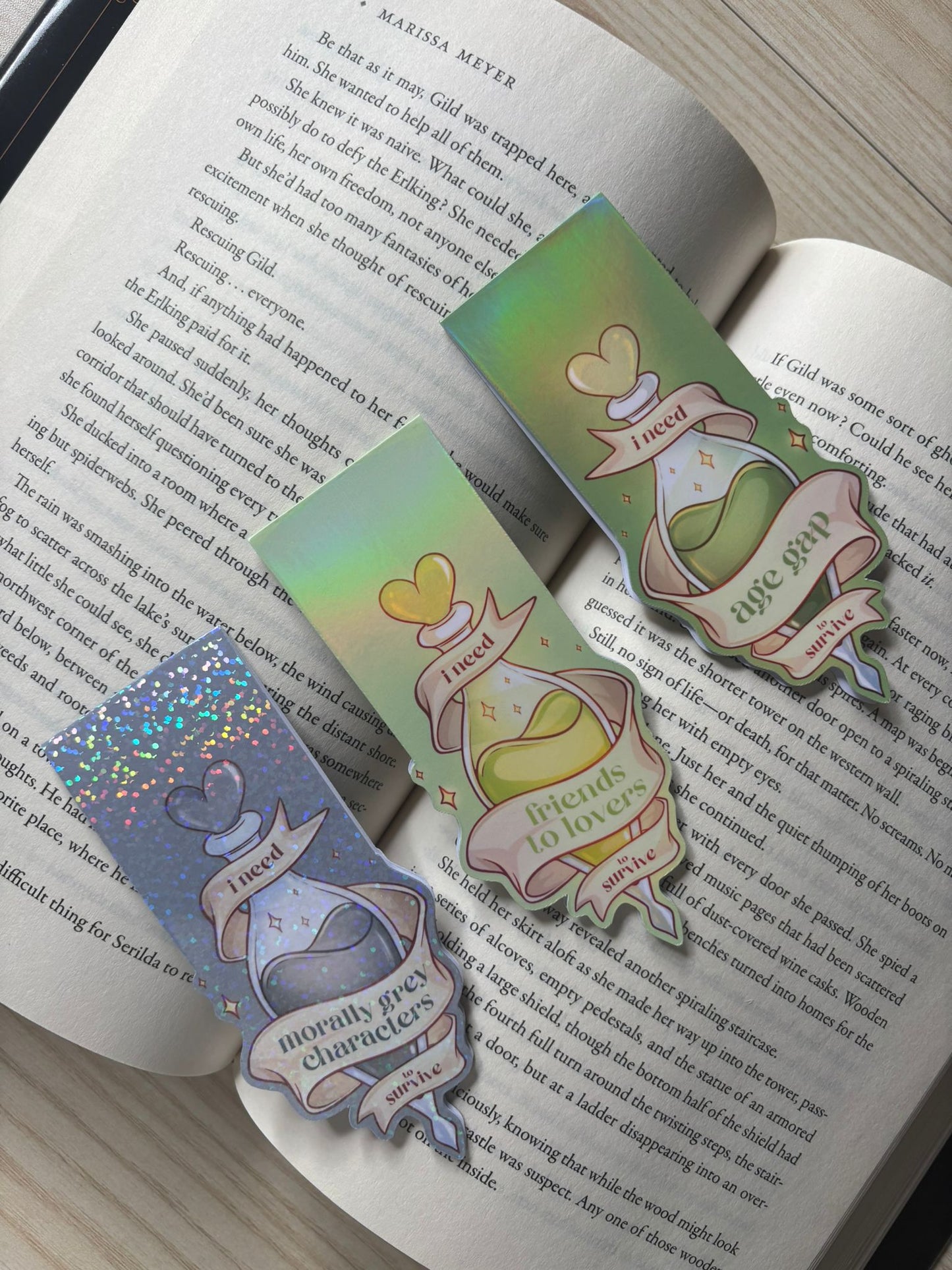 LIMITED EDITION Magnetic Bookmarks - Tropes Love Potions