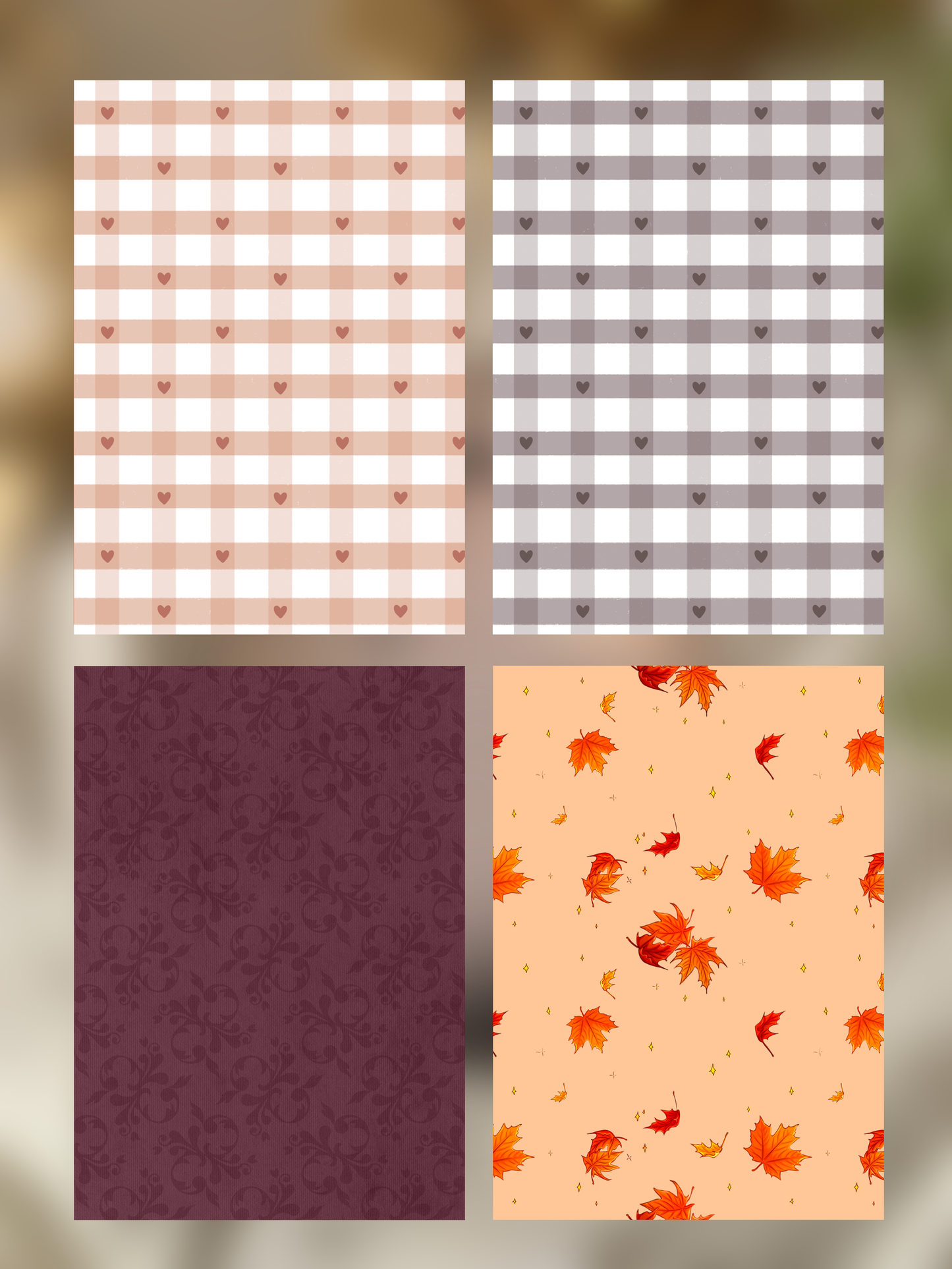 Custom Kindle wallpaper - spooky season