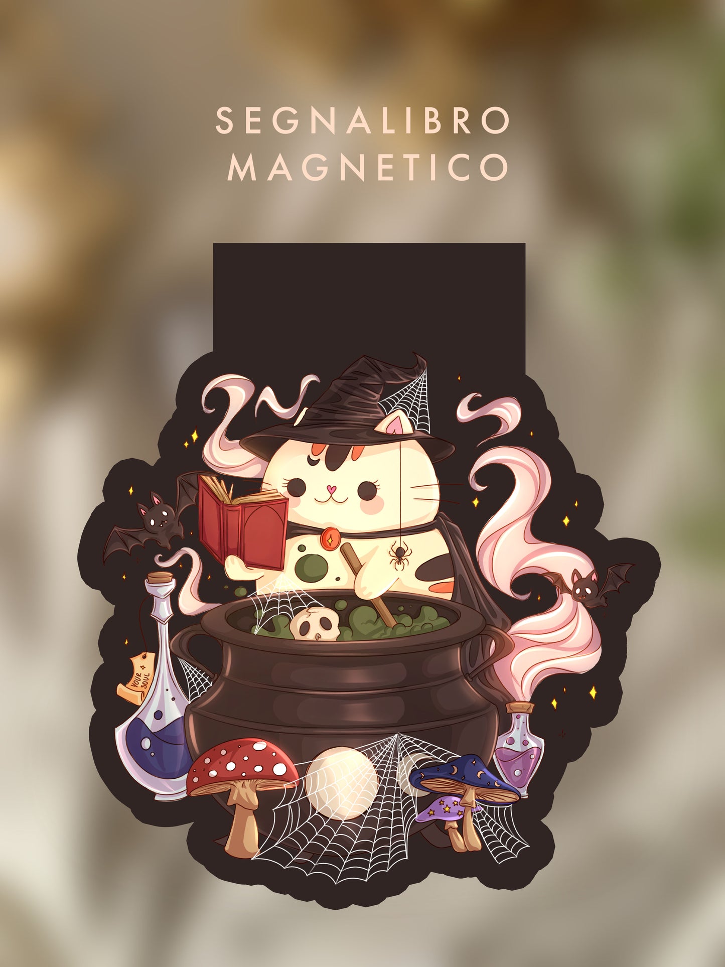 Magnetic Bookmarks - Spooky vibes