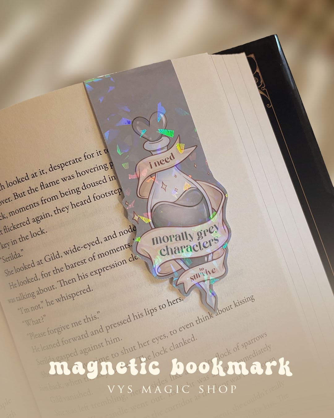 Magnetic Bookmarks - Tropes Love Potions, book aesthetic
