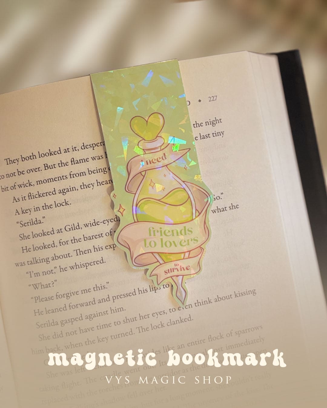 Magnetic Bookmarks - Tropes Love Potions, book aesthetic