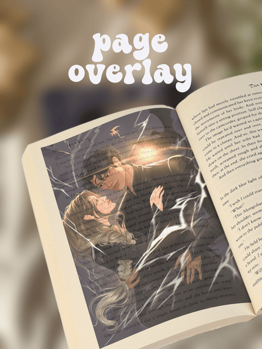 Fourth Wing - Page Overlay, Violet x Xaden Fanart - Vy's Magic Shop ✨