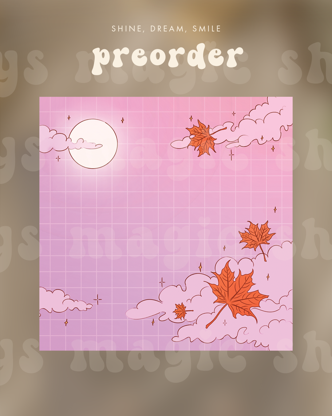 PREORDER - Sticky notes - 50 pages