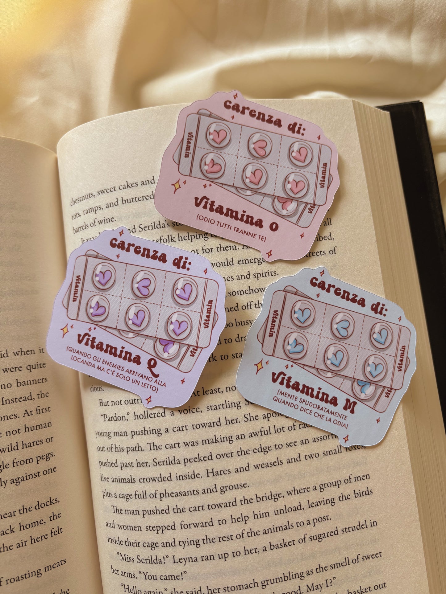Vitamin Bundle - 6 Stickers - Which vitamins do you need?
