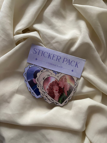 Stickers pack - Keep Swimming