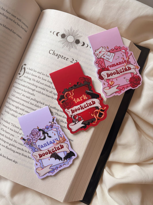 Magnetic Bookmarks - Genre Stamp