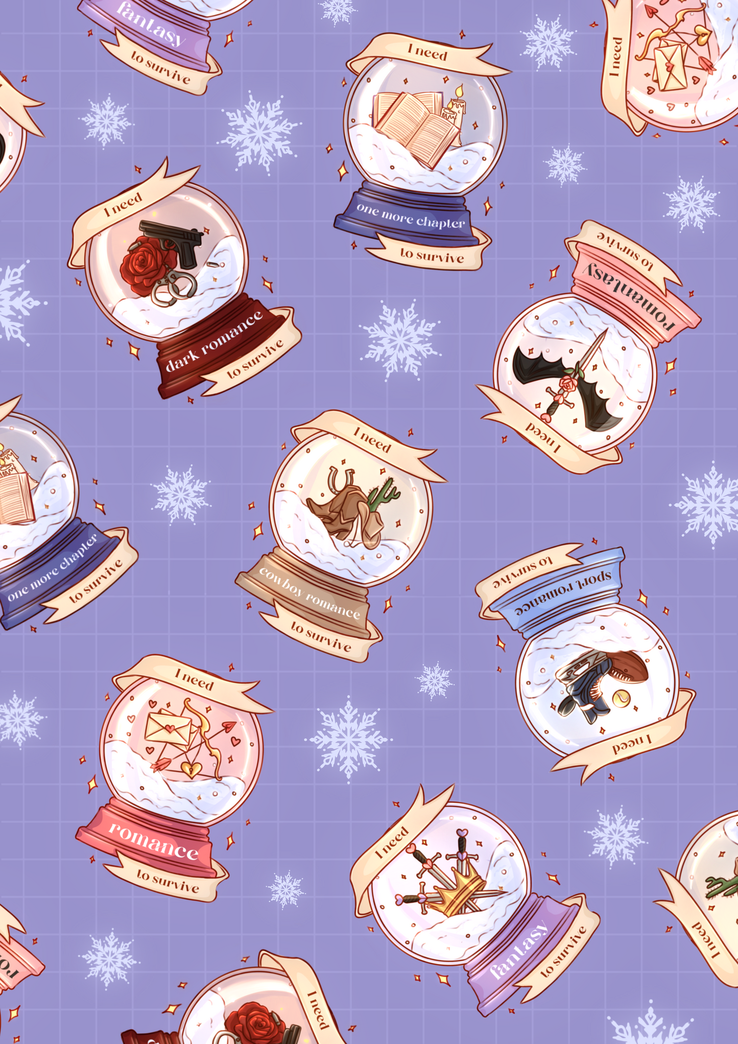 E-reader Insert - Crystal Ball