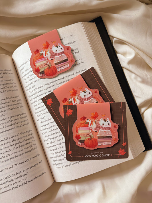 LIMITED EDITION Magnetic Bookmarks - Spooky vibes