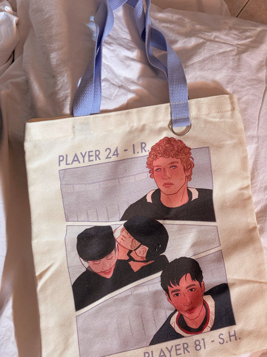 Totebag - hockey romance