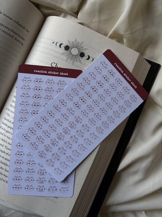 Sticker Sheet - Reactions