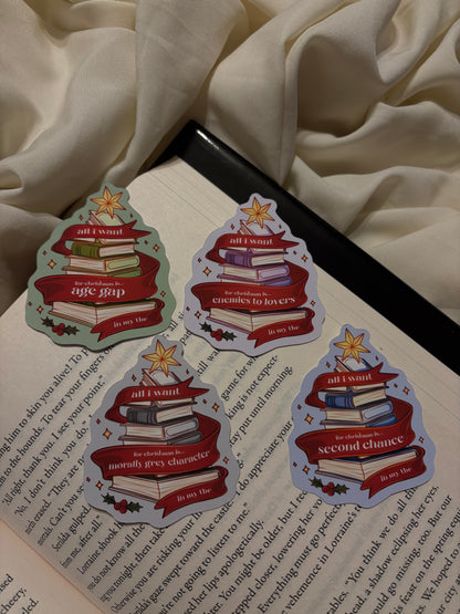 Stickers - All I want for Christmas...