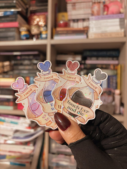 LIMITED EDITION Stickers - Tropes Love Potions
