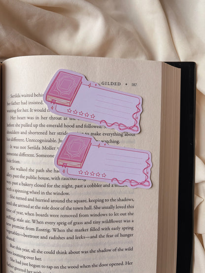 Book review sticker