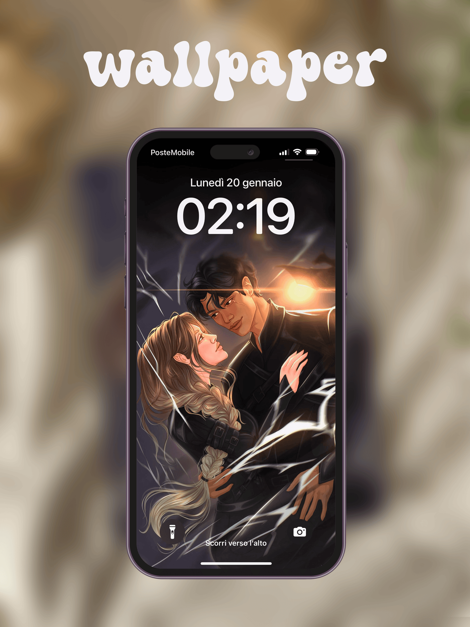 Fourth Wing - Wallpaper for mobile devices, Violet x Xaden fanart - Vy's Magic Shop ✨