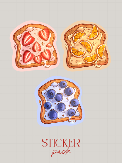 Stickers pack - Keep Swimming