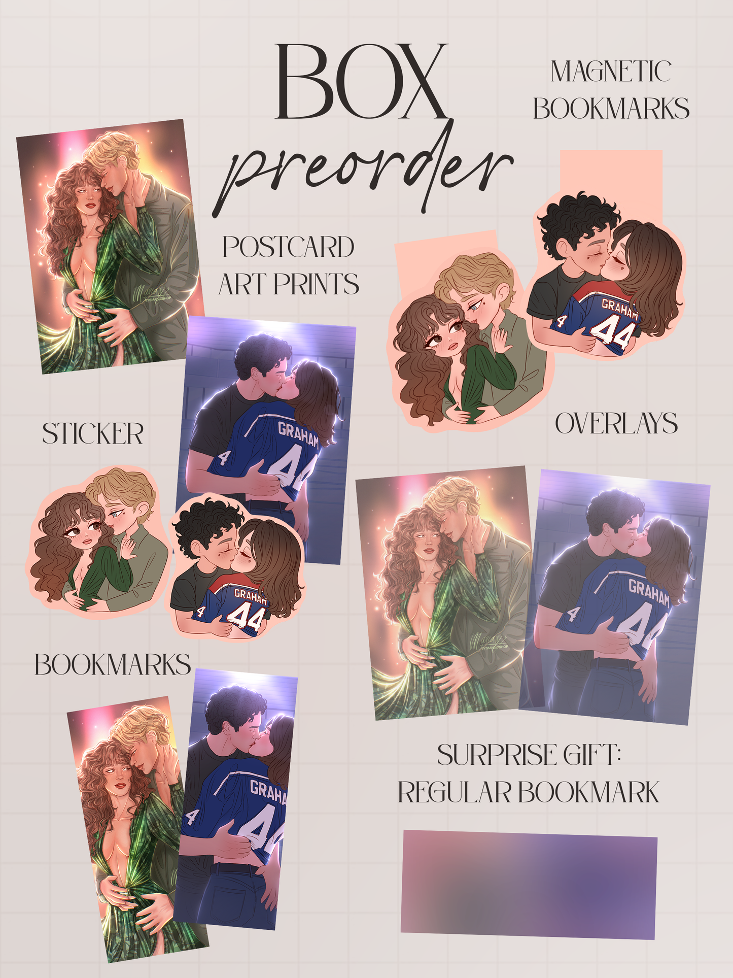 PREORDER - box Hockey couple