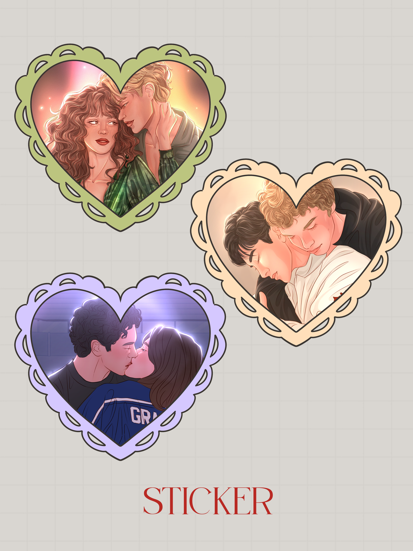 Stickers pack - Keep Swimming