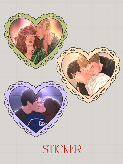 Stickers pack - Keep Swimming