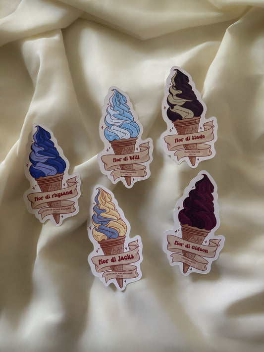 Stickers - Bookboyfriends special ice-cream