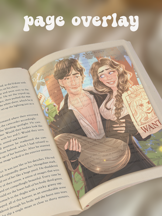 Page Overlay - Evie & the Villain