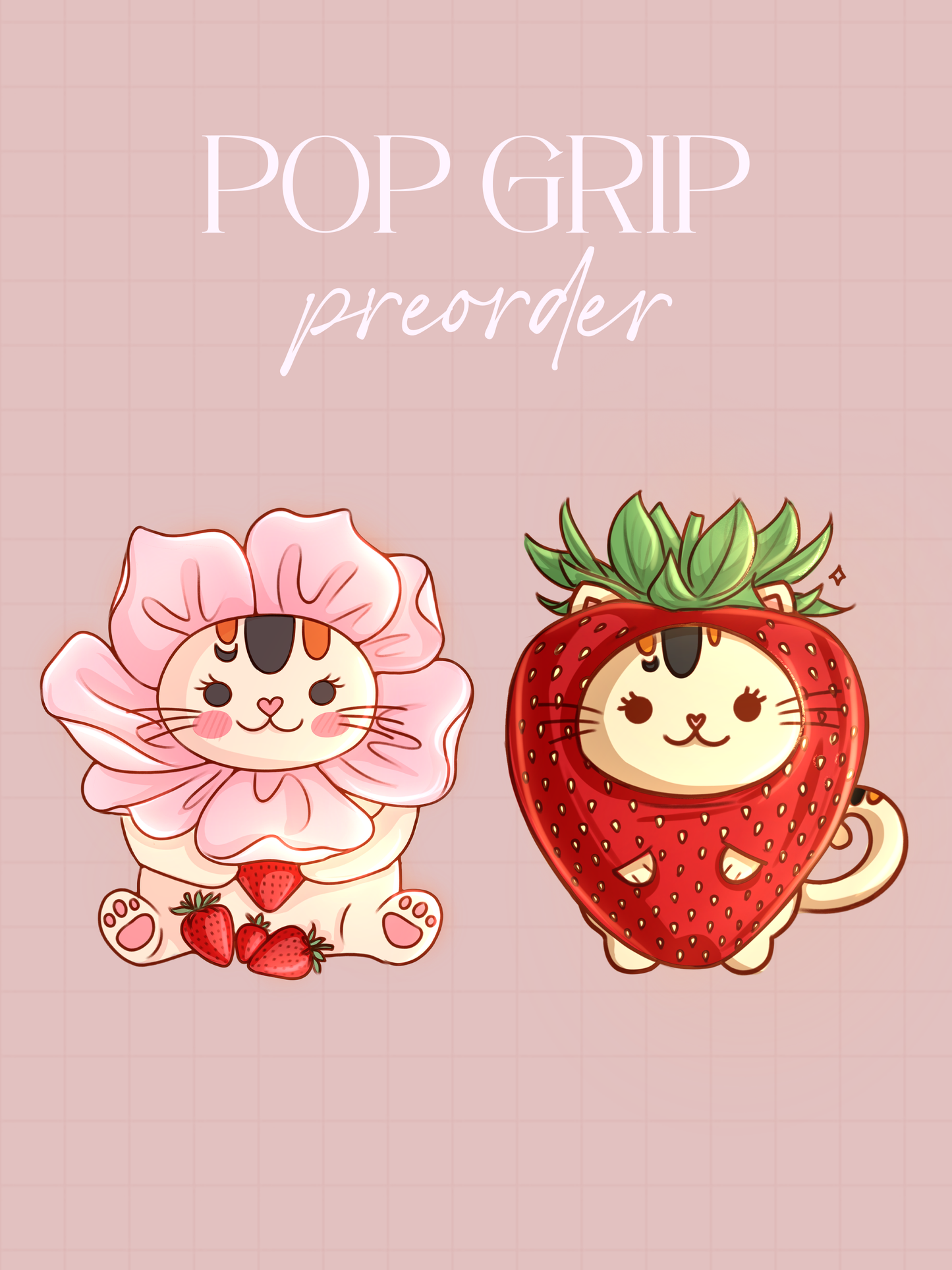 PREORDER - Pop Grip, Mochicat