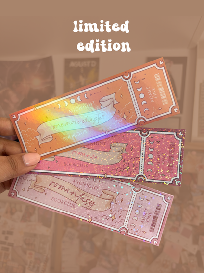 LIMITED EDITION Bookmarks - Midnight Bookclub, book aesthetic