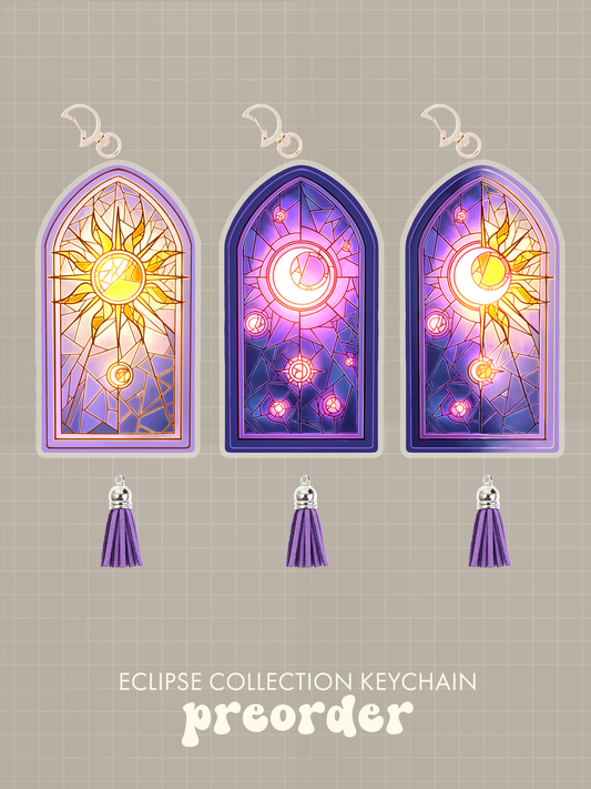 PREORDER Keychain - Eclipse collection