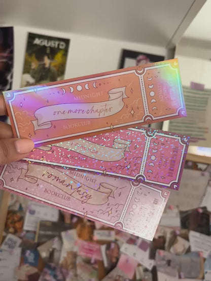 LIMITED EDITION Bookmarks - Midnight Bookclub, book aesthetic